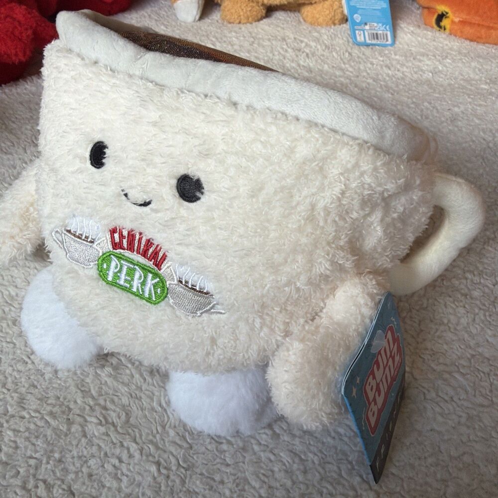 Friends Central Perk Coffee Mug Plush Bum Bumz TV Show Collectible NWT